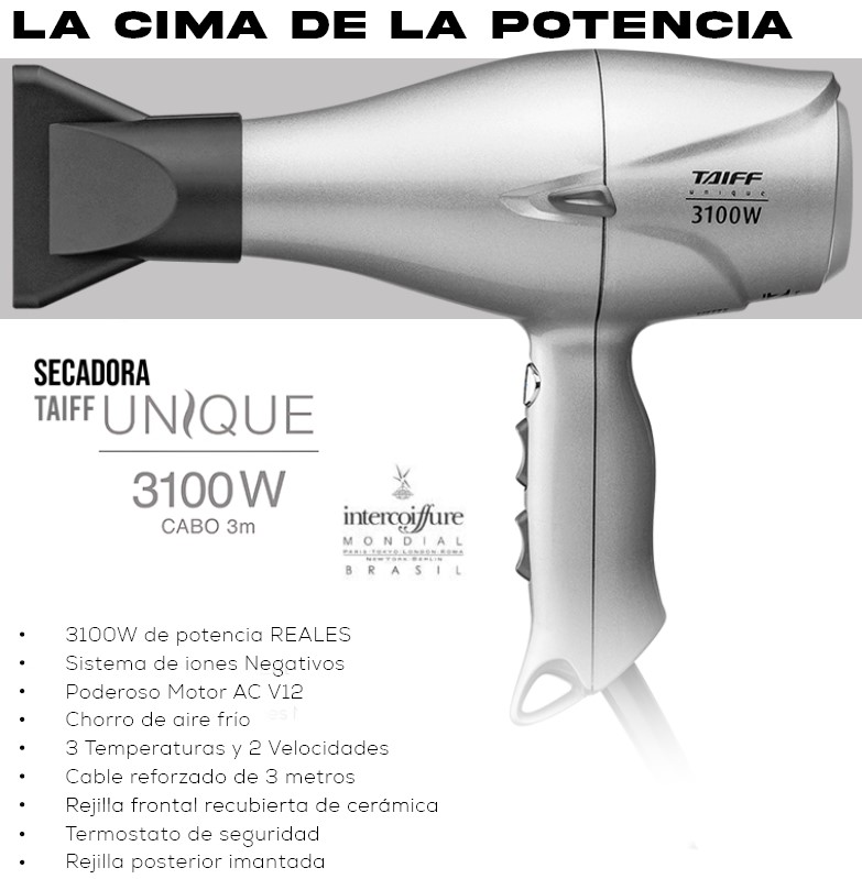 SECADORA UNIQUE 3100W
